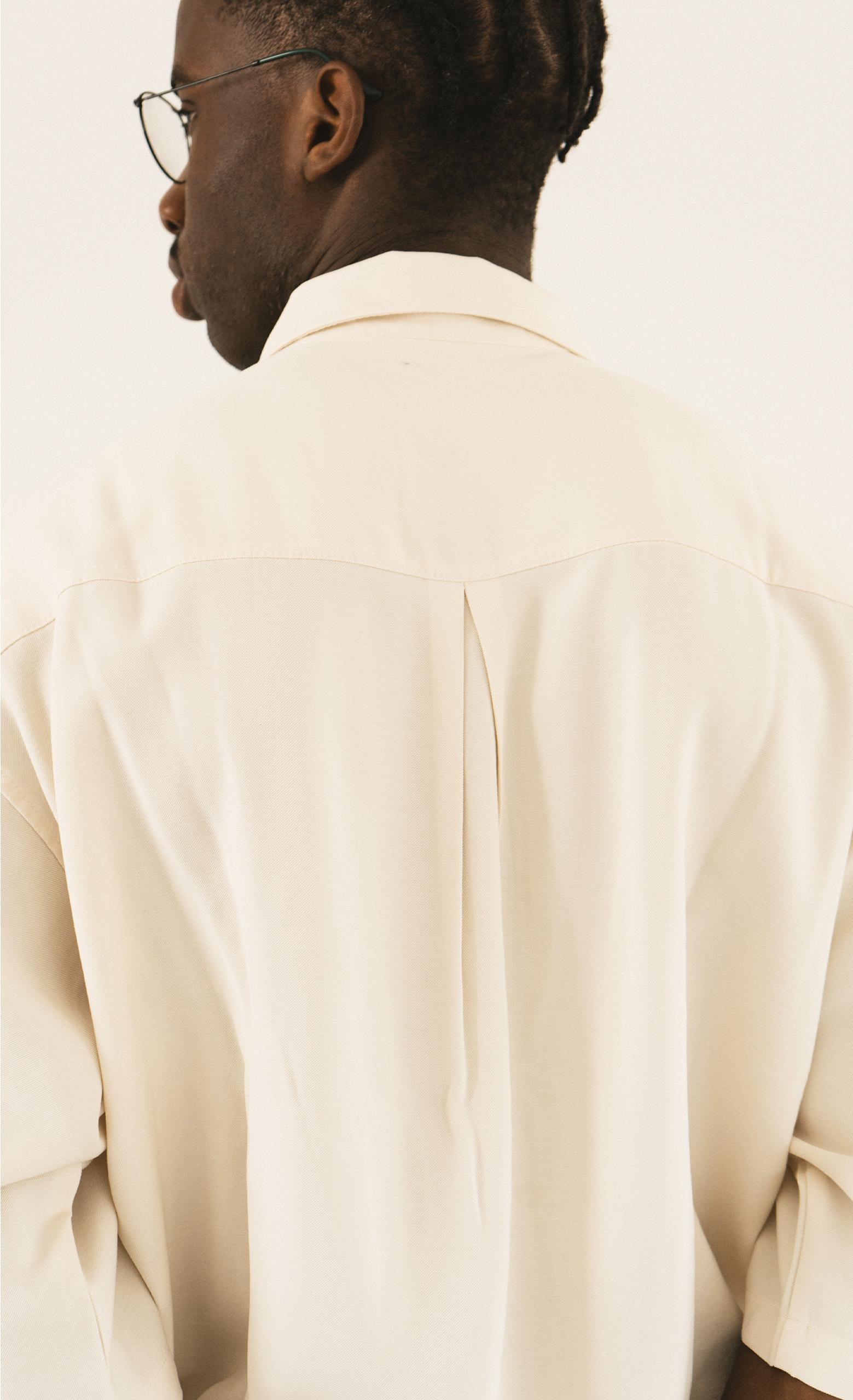 Wooden Store Ohio Overshirt Panna Hemd Herren creme